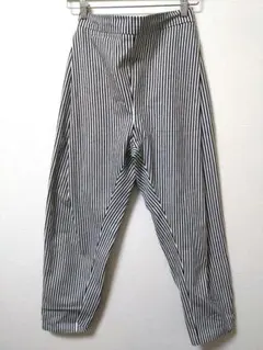 ☆antiqua☆ストライプ柄テーパードパンツ　フリーサイズ