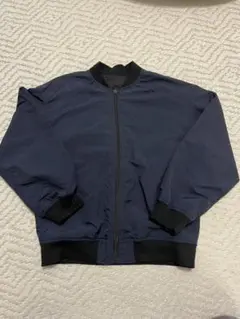 BREEZEネイビー ジャケット UNIVERSE プリント B/O