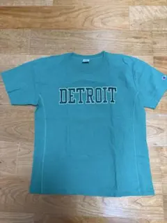 Champion リバースウィーブ Tシャツ グリーン Mサイズ