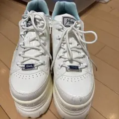 n*m様 Yosuke 厚底スニーカー ホワイト