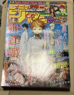 週間少年ジャンプ　2016年　35号　約束のネバーランド連載開始号 週刊少年ジャンプ 2016年35号 新連載 約束のネバーランド - メルカリ
