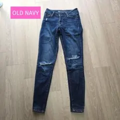OLD NAVY スキニーデニム ダメージ加工のサムネイル