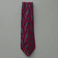 昭和レトロ 幾何学模様ネクタイ