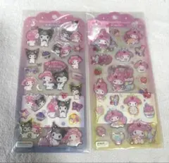 【正規品】ドロップジェリーシール マイメロディ クロミ マイメロ セット