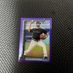 Topps Chrome Sandy Alcantara 250シリ