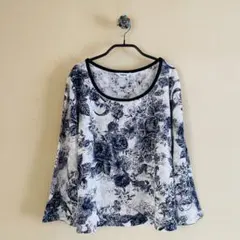 ♪INGEBORG インゲボルグ/フラワープリント カットソー