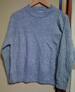 GLOBAL WORK グレー 長袖セーター M