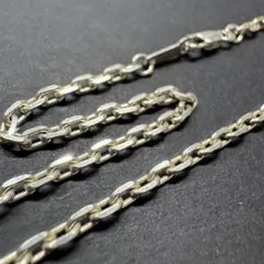 メキシカンジュエリー シルバー925 オーバルチェーン ネックレス
