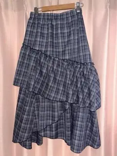 AS KNOW AS PINKY チェックスカート