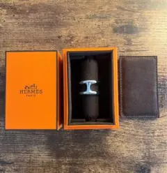 入手困難】HERMES エルメス オスモズGM 61 リング シルバー - メルカリ