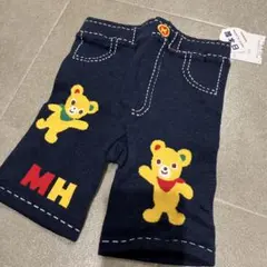 ミキハウス MIKIHOUSE プッチー 5分丈スパッツ 日本製 80 新品