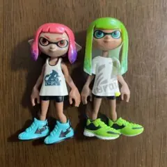 スプラトゥーン2 きせかえギアコレクション　ガール　ネオンピンク　ネオングリーン