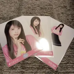 乃木坂46 生写真 鈴木佑捺 神奈川県ver. Tシャツ 3種コンプ 美品