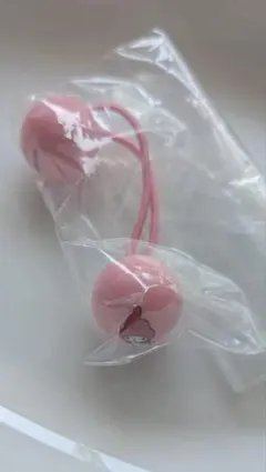 サンリオ　レトロボンボンヘアゴム　ガチャガチャ　マイメロディ