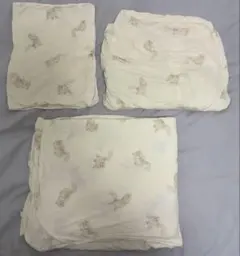 早い者勝ち❗️gelato pique ベッドカバー セミダブル 3点セット