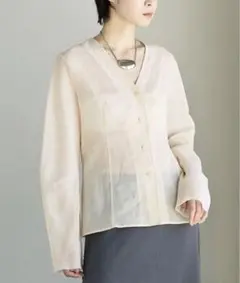 Plage SHEER COTTON VNブラウスのサムネイル