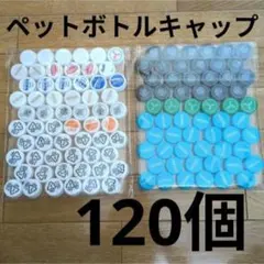 ペットボトルキャップ　120個　工作　ペットボトル