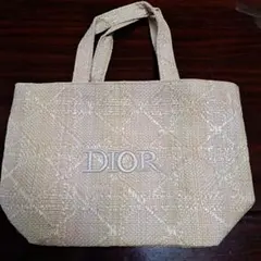 Dior ノベルティーオレンジ 編み込み トートバック 美品 - メルカリ