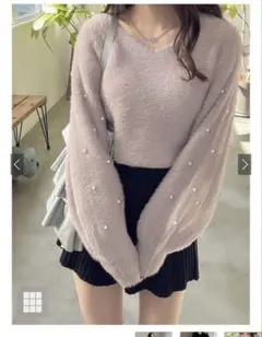 ニットトップス　GRL