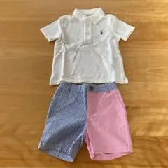 【新品•未使用】ポロラルフローレン　上下セット　18M/85cm