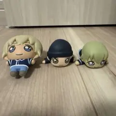 名探偵コナン　赤井秀一　安室透　キーホルダー　寝そべりプチフィギュア