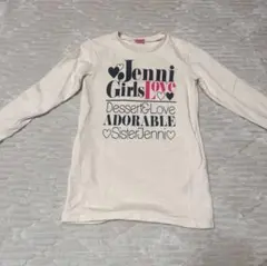 SISTER JENNI ロングトレーナー　ホワイト　150cm