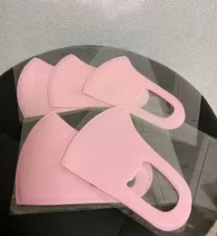 子供用　布マスク 5枚セット　ピンク