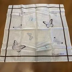 Hanae Mori ハンカチ 蝶々柄