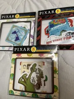 PIXAR K賞ダイカットステッカーセット 3種セットのサムネイル