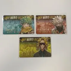 ヒロアカ　バースデイコレクションカード2026　3枚　緑谷　爆豪　オールマイト