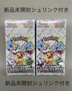 新品未開封シュリンク付き　ポケモンカード　テラスタルフェス　2BOXセットa