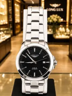 新品・未使用】LONGLUX 高級自動巻き腕時計ブルーオマージュ時計 工具 