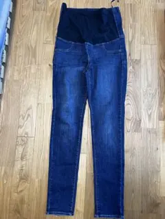 マタニティ　スキニー　パンツ　L デニム　レギンス