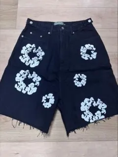 denimtears デニムティアーズ デニム ハーフパンツ ブラック