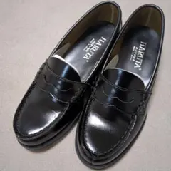 HARUTA　ローファー ブラック　23cm