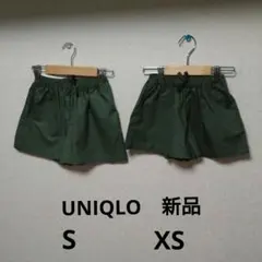 UNIQLO　イージーフレアショートパンツ　オリーブ