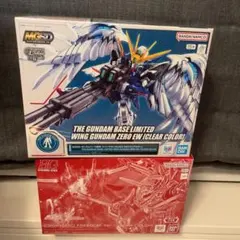 MGSD ウイングゼロEW HG ウイングガンダムフェニーチェ　セット MGSD ウイングガンダムゼロEW HG ウイングガンダムフェニーチェ セット