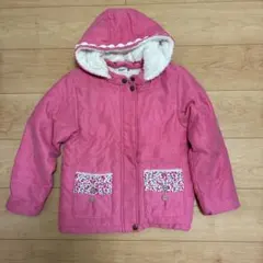 【期間限定お値下げ】RAG MART ピンク フード付きコート 冬用 130cm