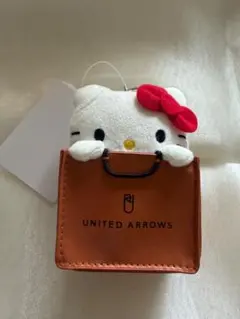 ハローキティ× ユナイテッドアローズ　マスコットキーホルダー