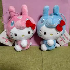 Hello Kitty x Rody ぬいぐるみ マスコット 2種セット - メルカリ