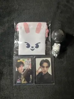 【Stray Kids】 リービット リノ SKZOOガチャ トレカ ポーチ