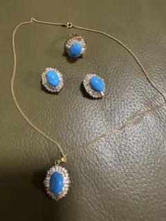 Turquoise Fashion Set Jewelry Amost New
