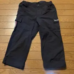 le coq sportif カーゴ七分丈 シャカシャカパンツ 黒