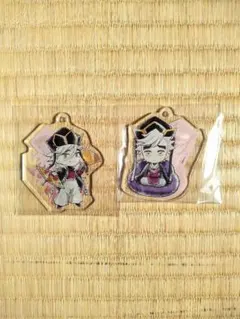 一番くじ 鬼滅の刃 雷の兄弟 F賞 きゅんキャラアクリルチャーム 童磨2種セット