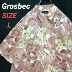 Grosbec　クローズベック　柄シャツ　Archive　ヴィンテージ　メンズのサムネイル