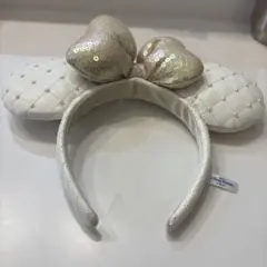 ディズニー ハート型リボン カチューシャ