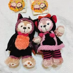 【新品】ダッフィー　シェリーメイ　ぬいぐるみバッジ