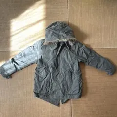 GapKids フード付きジャケット 130cm カーキ