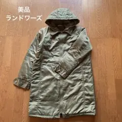 美品　ランドワーズ　flair 中綿ジャンパーコート　2way サイズM