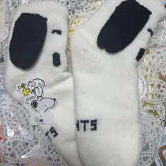 スヌーピー　ルームソックス